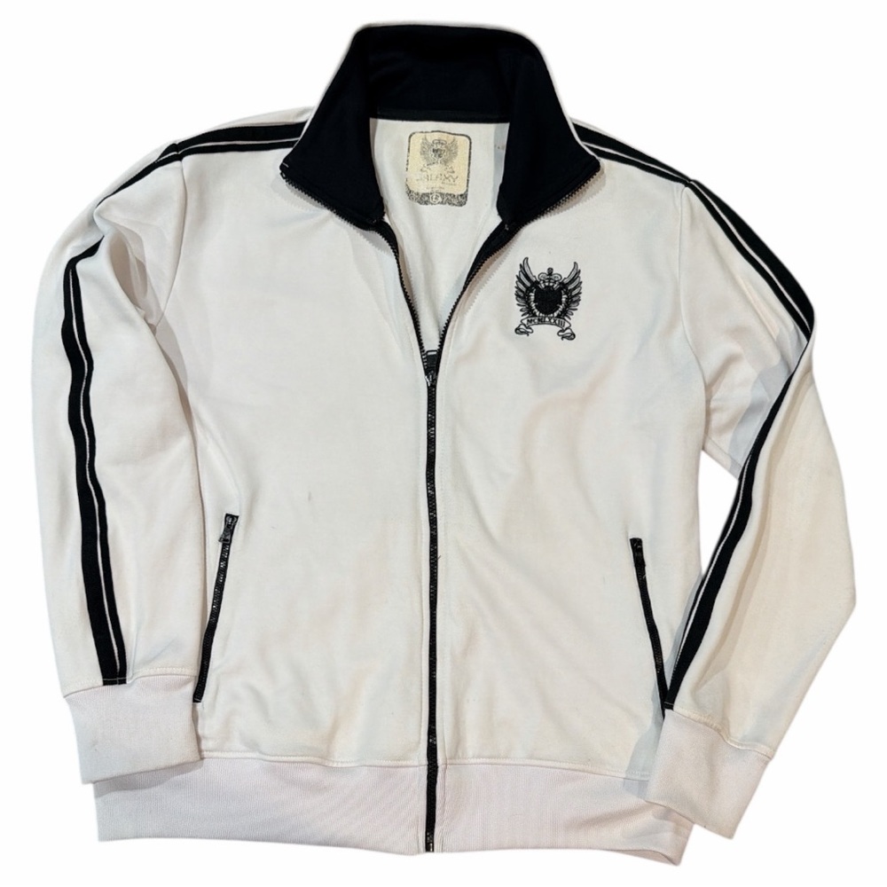 Galaxy by Harvic‎ Men’s White Track Jacket
